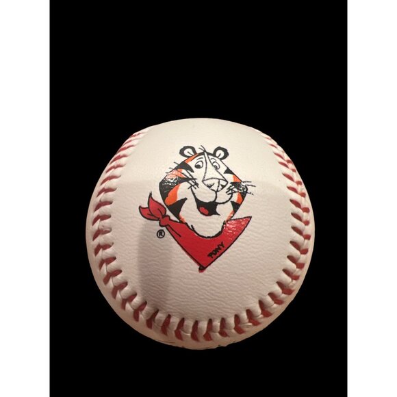 Kellogg’s Frosted Flakes Tony The Tiger League Sized Autographed Baseball - Picture 4 of 4